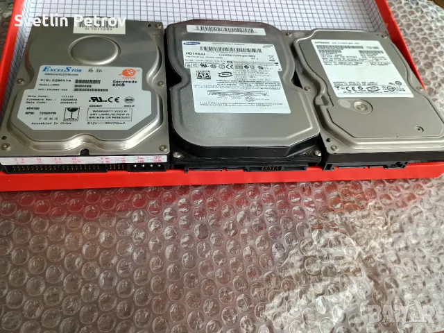 Хард диск / HDD (3 бр.) 80GB IDE/160GB SATA/320GB SATA, снимка 2 - Твърди дискове - 49461135