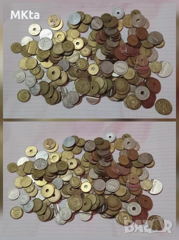 Лот жетони-400бр., снимка 2 - Нумизматика и бонистика - 53339906