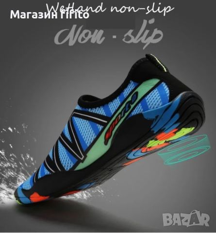 Аква обувки от бързосъхнеща материя подходящи за мъже и жени, снимка 4 - Водни спортове - 46392369