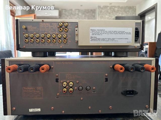 Technics SE A3000 + SU C3000, снимка 12 - Ресийвъри, усилватели, смесителни пултове - 46646767