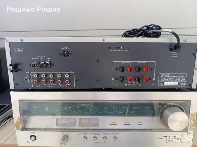 KENWOOD KR-920, снимка 3 - Ресийвъри, усилватели, смесителни пултове - 46828121