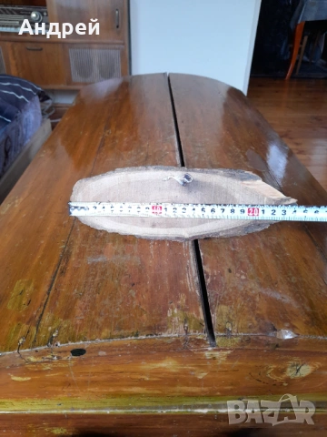 Стара дървена декорация,сувенир #21, снимка 6 - Други ценни предмети - 53286150