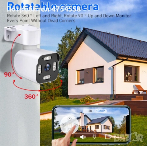 IP камера, снимка 2 - Камери - 53702734