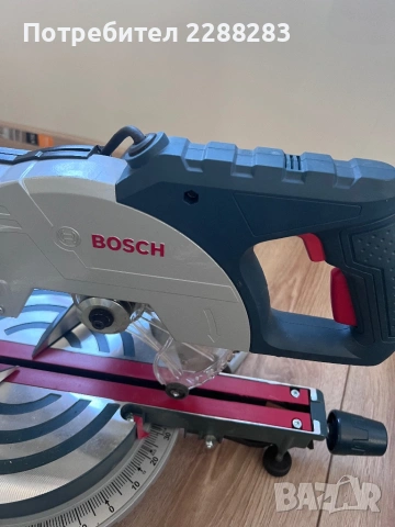 Пендула Bosch GCM 800 SJ- 216мм, снимка 5 - Триони и циркуляри - 53571070