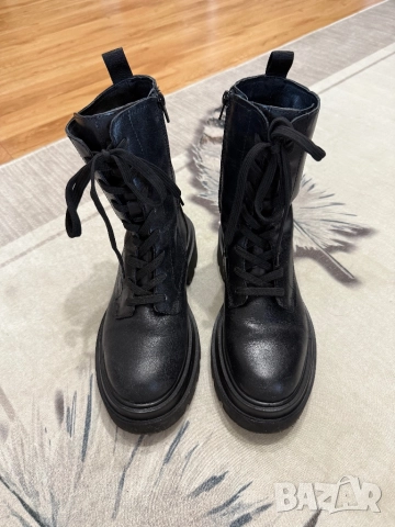 Bagatt боти от естествена кожа, снимка 2 - Дамски боти - 52827257