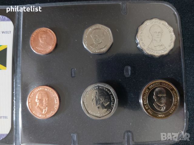 Ямайка 1996-2005 - Комплектен сет , 6 монети, снимка 2 - Нумизматика и бонистика - 45099517