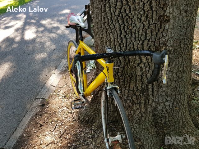 фикси сингъл велосипед с вилка карбон , снимка 3 - Велосипеди - 46255784