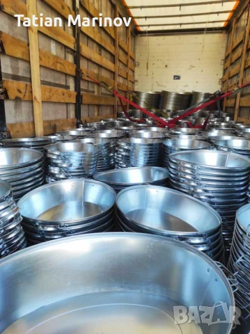 Леген 13 литра поцинкован, снимка 4 - Мопове, кофи, четки и метли - 51079156