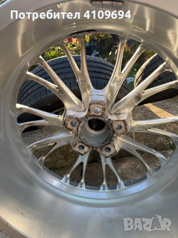 Джанти 19” 5х112, снимка 4 - Гуми и джанти - 52226929