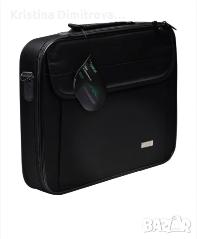 Чанта за лаптоп Spacer Fritz, 16", Black, снимка 3 - Дронове и аксесоари - 53380212