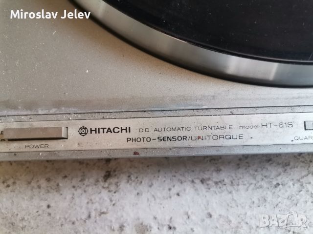 грамофон Hitachi ht -61s за части , снимка 4 - Грамофони - 45618999