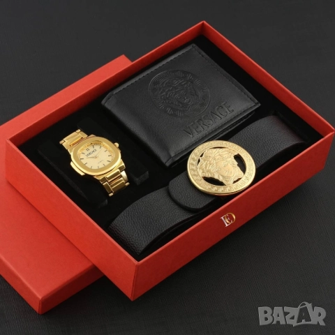 подаръчни комплекти versace fendi louis vuitton hugo boss , снимка 2 - Подаръци за мъже - 51459358