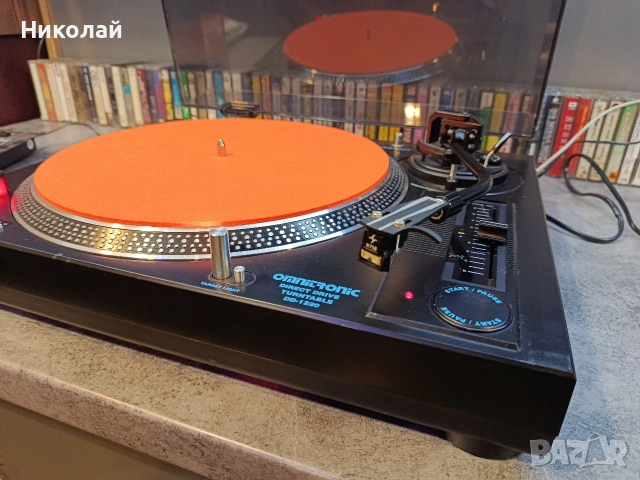DJ Грамофон OMNITRONIC DD 1220 DIRECT DRIVE , снимка 2 - Грамофони - 52811224