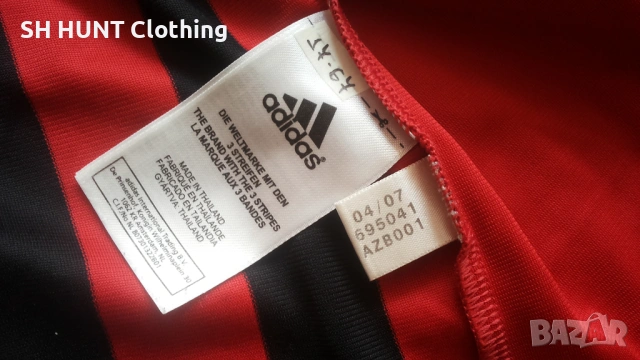 Adidas AC MILAN Football T-Shirt Размер M мъжка футболна тениска 17-67, снимка 15 - Тениски - 53296300