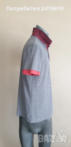 Hugo Boss Paule 4 Pique Pima Cotton Slim Fit Mens Size M ОРИГИНАЛНА Тениска!, снимка 4 - Тениски - 51416314