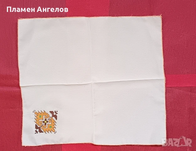 Копринени ръчно бродирани кърпички. , снимка 7 - Декорация за дома - 50813005