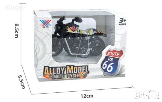 Детска играчка, Пластмасово цветно моторче - TOYCAR38, снимка 2 - Коли, камиони, мотори, писти - 52856876