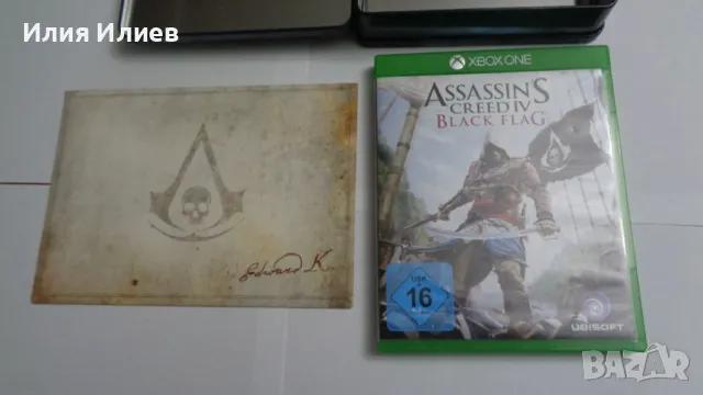 Assassins Creed IV (4) Black Flag Steelbook - Skull Edition - XBOX ONE, снимка 4 - Xbox конзоли - 47273966