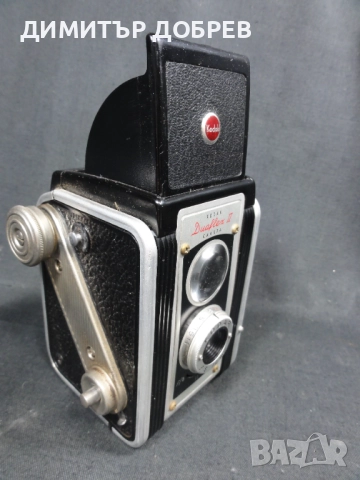СТАР РЕТРО ФОТОАПАРАТ BOX CAMERA KODAK DUAFLEX, снимка 3 - Антикварни и старинни предмети - 52354530