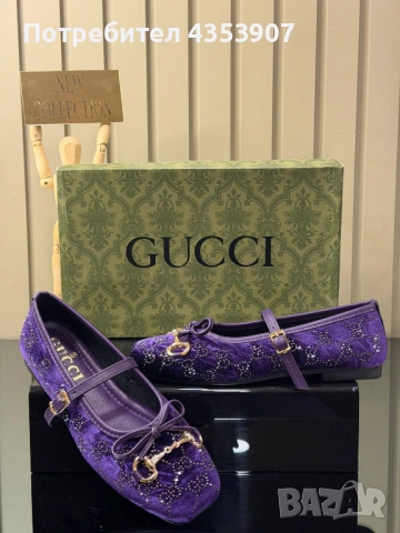 Gucci дамски обувки, снимка 3 - Дамски ежедневни обувки - 53702381