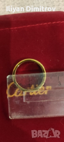 Пръстен Cartier Love ring 750, снимка 4 - Пръстени - 51547250