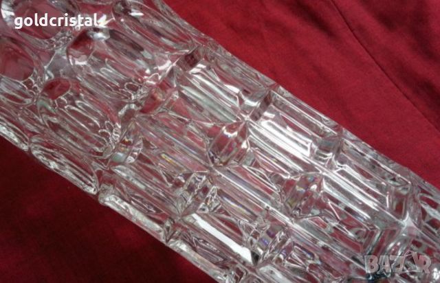кристална ваза , снимка 3 - Вази - 17710354