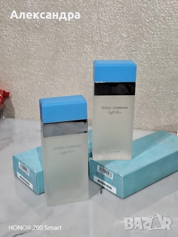 Разпродажба поради фалирал магазин – оригинални парфюми Dolce & Gabbana , снимка 3 - Дамски парфюми - 53722690