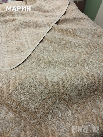 Перфектно двулицево шалте 230/230см, снимка 8 - Покривки за легло - 53839454