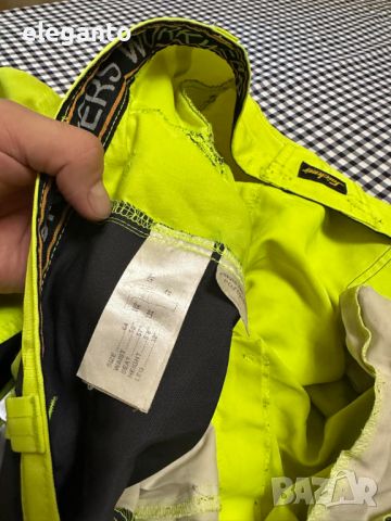 Snickers 6331 Hi-Vis CORDURA мъжки работен панталон размер 64//3XЛ, снимка 9 - Спортни дрехи, екипи - 46631168