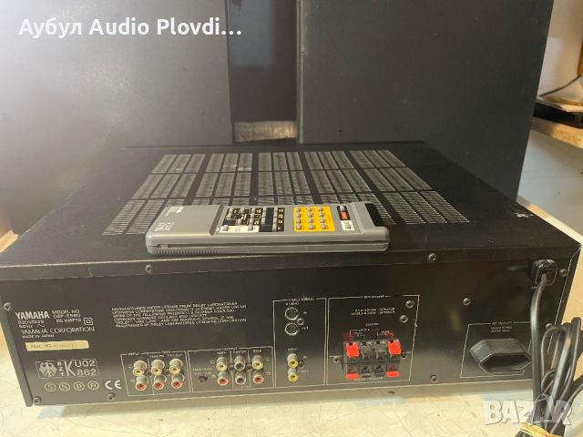 Yamaha Dsp-e580 Digital Sound Processing Amplifier с Оригинално дистанционно, снимка 10 - Ресийвъри, усилватели, смесителни пултове - 45219573