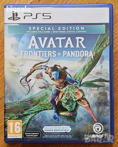 Диск с игра Avatar Frontiers of Pandora PS5 Playstation 5 Плейстейшън, снимка 1 - Игри за PlayStation - 43675843