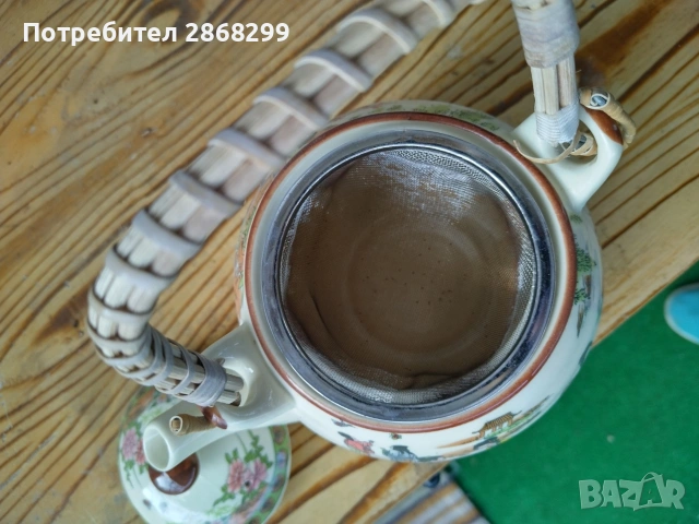 керамичен чайник, снимка 2 - Други ценни предмети - 53856323