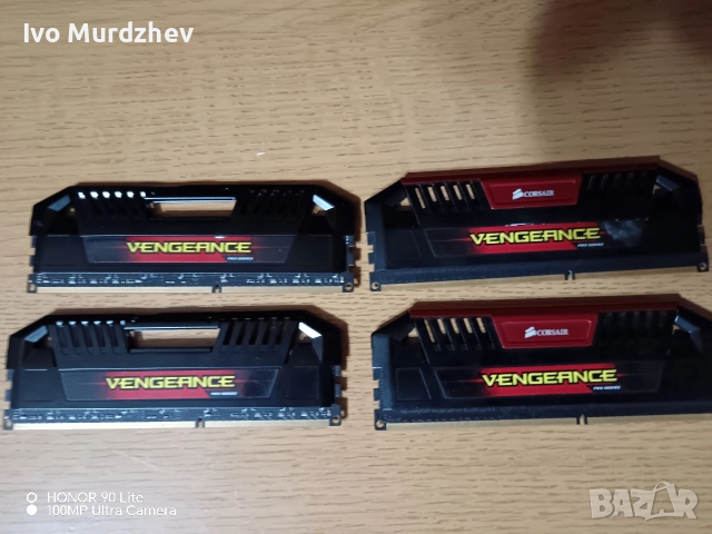 Рам памет Corsair Vengeace Ddr 3 4x4gbt 2400mhz