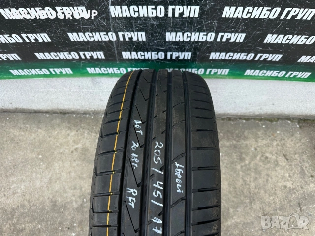 Нова гума летна гуми 205/45/17” HANKOOK VENTUS S1 EVO,RFT , снимка 2 - Гуми и джанти - 54176921