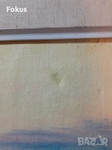 Авторска картина масло на платно с рамка - подпис, снимка 3 - Антикварни и старинни предмети - 53286135