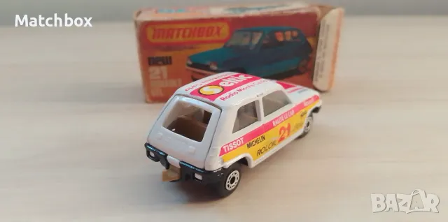 Matchbox England Renault 5 1/64, снимка 3 - Колекции - 47612747