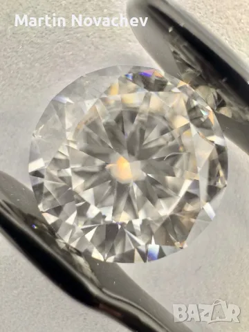 Диамант 10 карата , мойсанит за бижу и подарък, снимка 7 - Други - 49942795