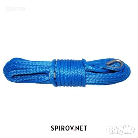 Синтетично въже за лебедка 10мм 25м 8.2т (18000 lbs)