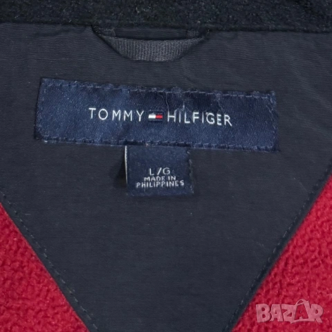 Мъжко поларено яке Tommy Hilfiger | L размер, снимка 3 - Якета - 53414048