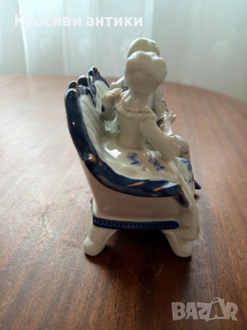 Фигура от порцелан, колекционерска, немска, красива, снимка 7 - Антикварни и старинни предмети - 52318947