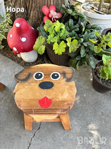 Столче /Табуретка от тиково дърво, снимка 15 - Декорация за дома - 40635580