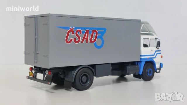 Liaz Мадара 110.050 Skoda фургон - мащаб 1:43 на DeAgostini моделът е нов в блистер, снимка 7 - Колекции - 53238981