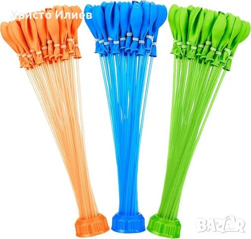 Водна пързалка Shark с над 100 водни балона ZURU Bunch O Balloons, снимка 4 - Басейни и аксесоари - 49644763