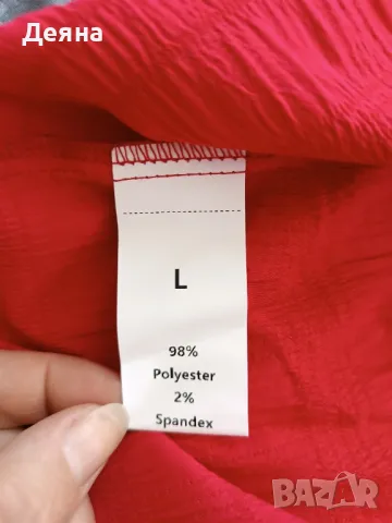 Червена рокля с интересен гръб, снимка 6 - Рокли - 50004563