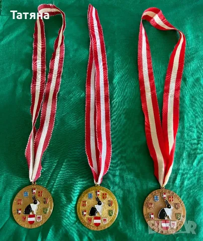 Медали от Австрия 