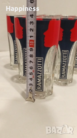 Чаши Ramazzotti 9 броя, снимка 2 - Чаши - 53376266