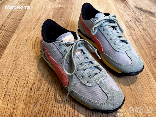 Като нови Маратонки Puma 38 размер Естествена кожа в пастелни свежи цветове, снимка 6 - Маратонки - 53827351