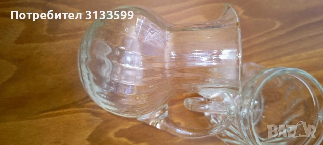 Керамична ЗАХАРНИЦА; Две стъклени канички, снимка 8 - Колекции - 51697976