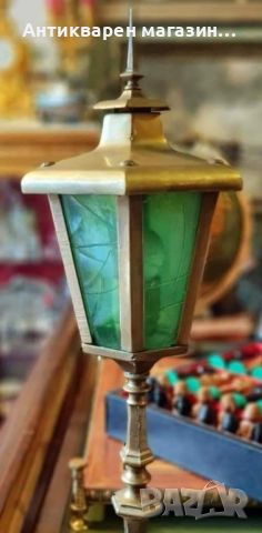 Антична  лампа - 1900 -1920 г., снимка 2 - Настолни лампи - 45154758