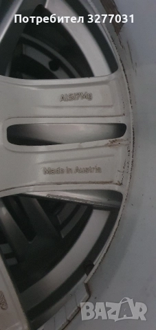 Оригинални джанти 17", снимка 8 - Гуми и джанти - 52552179